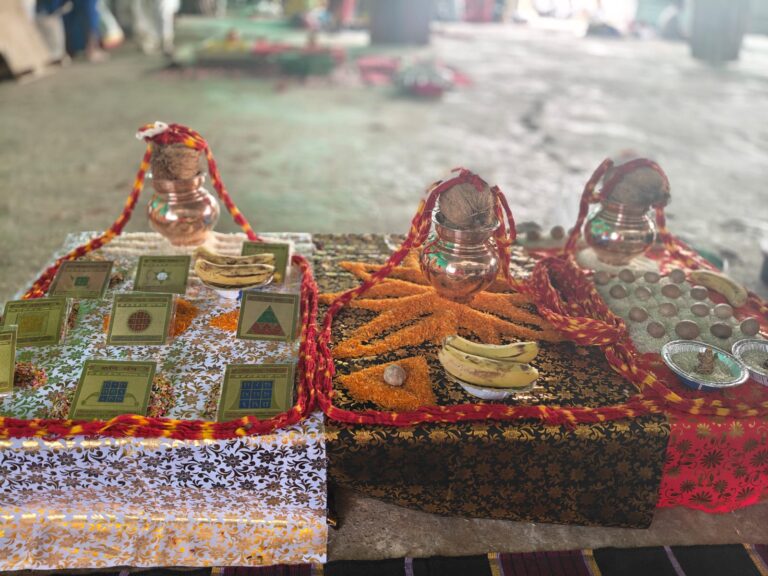 Puja performed by Pandit Kartik Pandey